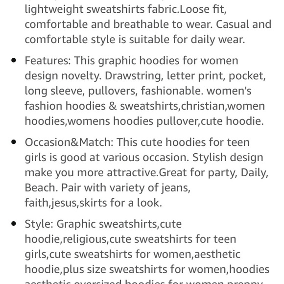 New in bag…Love Never Fails Hoodie size Large - Picture 8 of 9